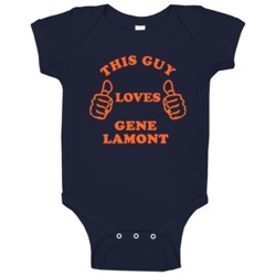 Gene Lamont Detroit Michigan Baseball This Guy Baby One Piece Gene Lamont Detroit Michigan Baseball This Guy Baby One Piece