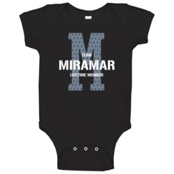 Miramar Team Lifetime Member Favorite City Baby One Piece Miramar Team Lifetime Member Favorite City Baby One Piece