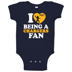 Love Being A Fan Jerry Attaochu Los Angeles C Football Team Fan Baby O Love Being A Fan Jerry Attaochu Los Angeles C Football Team Fan Baby O
