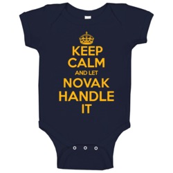 Keep Calm And Let Nick Novak Los Angeles C Football Team Fan Baby One Keep Calm And Let Nick Novak Los Angeles C Football Team Fan Baby One
