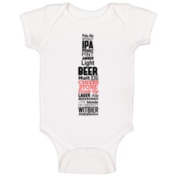 Stone Cheers Drink Up Beer Bottle Baby One Piece Stone Cheers Drink Up Beer Bottle Baby One Piece