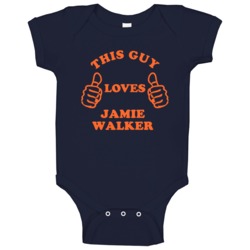 Jamie Walker Detroit Michigan Baseball This Guy Baby One Piece Jamie Walker Detroit Michigan Baseball This Guy Baby One Piece