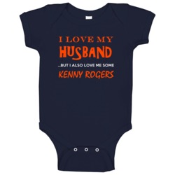 Kenny Rogers Detroit Michigan Baseball I Heart Love Baby One Piece Kenny Rogers Detroit Michigan Baseball I Heart Love Baby One Piece