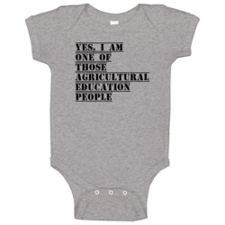 One Of Those Agricultural Education People Baby One Piece One Of Those Agricultural Education People Baby One Piece