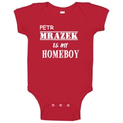 Petr Mrazek Detroit Michigan Sports Homeboy Baby One Piece Petr Mrazek Detroit Michigan Sports Homeboy Baby One Piece
