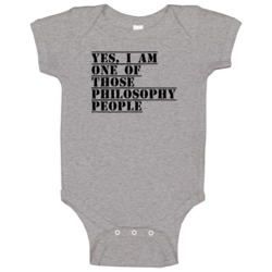 One Of Those Philosophy People Baby One Piece One Of Those Philosophy People Baby One Piece