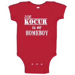Joe Kocur Detroit Michigan Sports Homeboy Baby One Piece Joe Kocur Detroit Michigan Sports Homeboy Baby One Piece