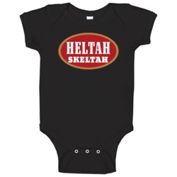 Heltah Skeltah Philly Blunt Cigar Logo Parody Baby One Piece Heltah Skeltah Philly Blunt Cigar Logo Parody Baby One Piece