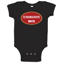 Ultramagnetic Mcs Philly Blunt Cigar Logo Parody Baby One Piece Ultramagnetic Mcs Philly Blunt Cigar Logo Parody Baby One Piece
