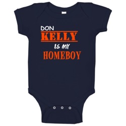 Don Kelly Detroit Michigan Sports Homeboy Baby One Piece Don Kelly Detroit Michigan Sports Homeboy Baby One Piece