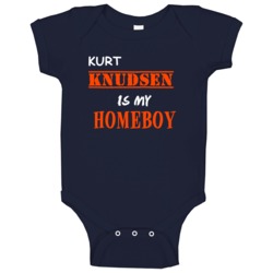 Kurt Knudsen Detroit Michigan Sports Homeboy Baby One Piece Kurt Knudsen Detroit Michigan Sports Homeboy Baby One Piece