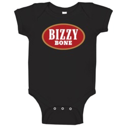 Bizzy Bone Philly Blunt Cigar Logo Parody Baby One Piece Bizzy Bone Philly Blunt Cigar Logo Parody Baby One Piece
