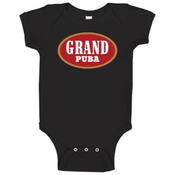 Grand Puba Philly Blunt Cigar Logo Parody Baby One Piece Grand Puba Philly Blunt Cigar Logo Parody Baby One Piece