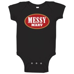 Messy Marv Philly Blunt Cigar Logo Parody Baby One Piece Messy Marv Philly Blunt Cigar Logo Parody Baby One Piece