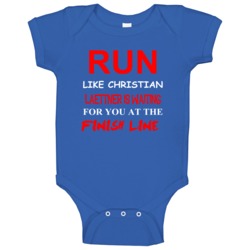 Christian Laettner Detroit Michigan Run Inspiration Baby One Piece Christian Laettner Detroit Michigan Run Inspiration Baby One Piece