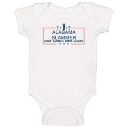 Alabama Slammer Make America Drink Again Funny Baby One Piece Alabama Slammer Make America Drink Again Funny Baby One Piece