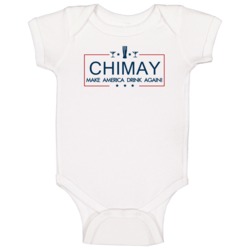Chimay Make America Drink Again Funny Baby One Piece Chimay Make America Drink Again Funny Baby One Piece