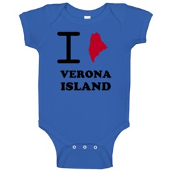 Verona Island Hancock Maine New England I Love Heart State Baby One Pi Verona Island Hancock Maine New England I Love Heart State Baby One Pi