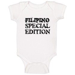 Filipino Special Edition Nationality Baby One Piece Filipino Special Edition Nationality Baby One Piece