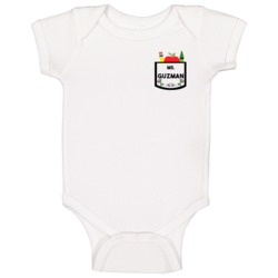 Ms Guzman Pretend Pocket Funny Teachers Baby One Piece Ms Guzman Pretend Pocket Funny Teachers Baby One Piece