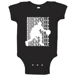 Brownsville Basketball Lover Baby One Piece Brownsville Basketball Lover Baby One Piece