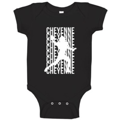 Cheyenne Football Lover Baby One Piece Cheyenne Football Lover Baby One Piece