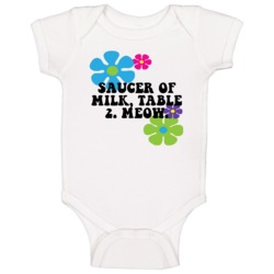 Austin Powers Flower Power Saucer Of Milk Table 2 Favorite Movie Quote Austin Powers Flower Power Saucer Of Milk Table 2 Favorite Movie Quote