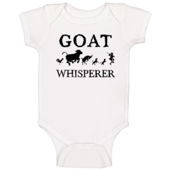 Goat Animal Whisperer Baby One Piece Goat Animal Whisperer Baby One Piece