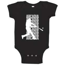 Arcadia Baseball Lover Baby One Piece Arcadia Baseball Lover Baby One Piece
