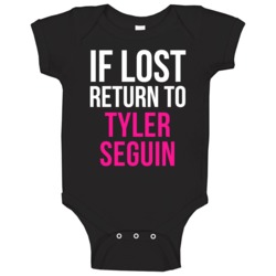 If Lost Return To Tyler Seguin Dallas Hockey Team Fan Baby One Piece If Lost Return To Tyler Seguin Dallas Hockey Team Fan Baby One Piece