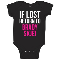 If Lost Return To Brady Skjei New York R Hockey Team Fan Baby One Piec If Lost Return To Brady Skjei New York R Hockey Team Fan Baby One Piec