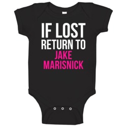 If Lost Return To Jake Marisnick Houston Baseball Team Fan Baby One Pi If Lost Return To Jake Marisnick Houston Baseball Team Fan Baby One Pi