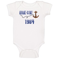 Anchor Navy Ship Customizable Baby One Piece Anchor Navy Ship Customizable Baby One Piece