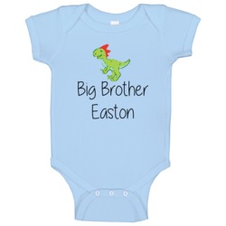 Easton Big Brother Name Kids Baby One Piece Easton Big Brother Name Kids Baby One Piece