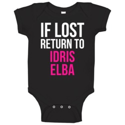 If Lost Return To Idris Elba Male Actor Movie Fan Baby One Piece If Lost Return To Idris Elba Male Actor Movie Fan Baby One Piece