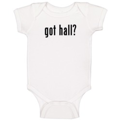 Got Parody Last First Name Hall Baby One Piece Got Parody Last First Name Hall Baby One Piece