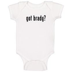 Got Parody Last First Name Brady Baby One Piece Got Parody Last First Name Brady Baby One Piece