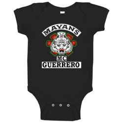 Mayans Mc Sons Of Anarchy Spinoff Hometown City Fan Baby One Piece Mayans Mc Sons Of Anarchy Spinoff Hometown City Fan Baby One Piece