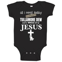 And Jesus Funny Drinking Baby One Piece And Jesus Funny Drinking Baby One Piece