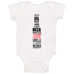 Allen Cheers Drink Up Beer Bottle Fun Baby One Piece Allen Cheers Drink Up Beer Bottle Fun Baby One Piece