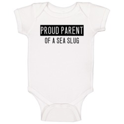 Sea Slug Proud Parent Animal Baby One Piece Sea Slug Proud Parent Animal Baby One Piece