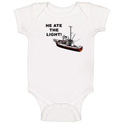 Jaws Orca Boat He Ate The Light Movie Quotes Baby One Piece Jaws Orca Boat He Ate The Light Movie Quotes Baby One Piece