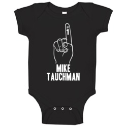 Mike Tauchman Number 1 Finger Colorado Baseball Team Fan Baby One Piec Mike Tauchman Number 1 Finger Colorado Baseball Team Fan Baby One Piec