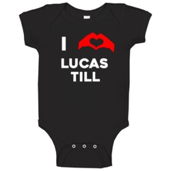 I Heart Lucas Till Male Actor Movie Fan Baby One Piece I Heart Lucas Till Male Actor Movie Fan Baby One Piece