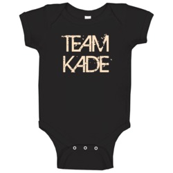 Team Sports Last First Name Kade Baby One Piece Team Sports Last First Name Kade Baby One Piece