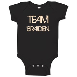 Team Sports Last First Name Braiden Baby One Piece Team Sports Last First Name Braiden Baby One Piece