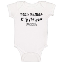 Fossa Best Friend Animal Baby One Piece Fossa Best Friend Animal Baby One Piece