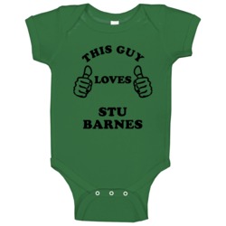 Stu Barnes This Guy Loves Dallas Texas Sports Hockey Baby One Piece Stu Barnes This Guy Loves Dallas Texas Sports Hockey Baby One Piece