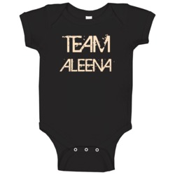 Team Sports Last First Name Aleena Baby One Piece Team Sports Last First Name Aleena Baby One Piece