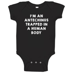 Antechinus Trapped In A Human Body Animal Baby One Piece Antechinus Trapped In A Human Body Animal Baby One Piece